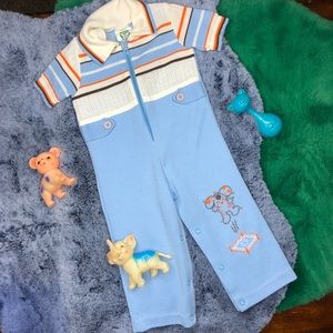 Vintage Bull frog knits one piece jumper bodysuit